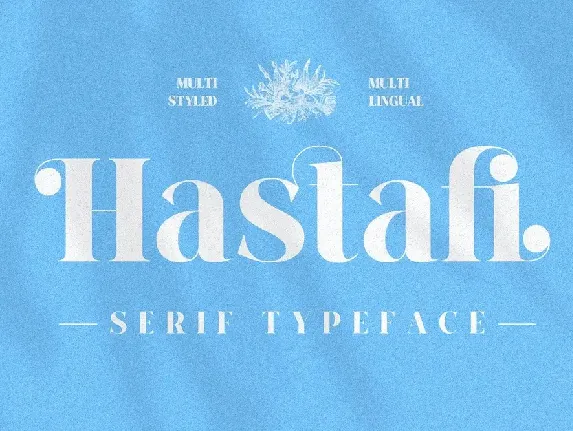 Hastafi font