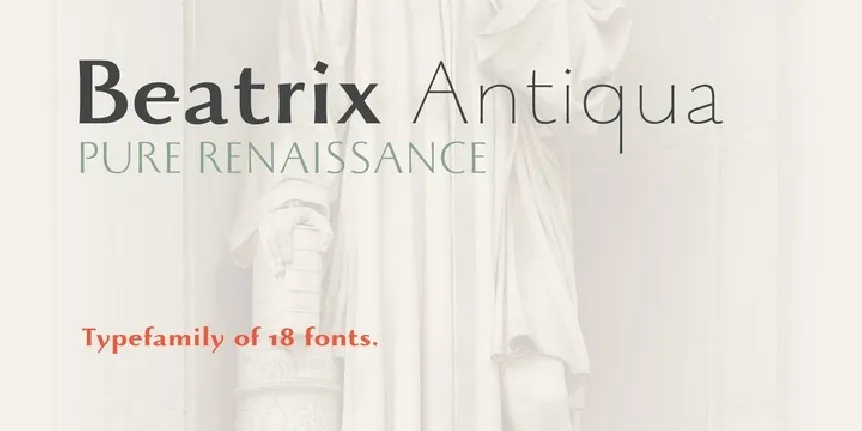 Beatrix Antiqua Family font