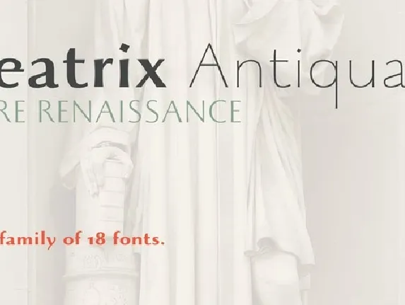 Beatrix Antiqua Family font