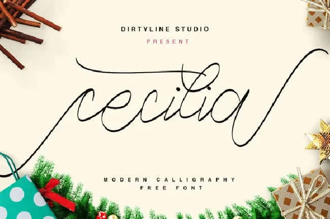 Cecilia Script Free font