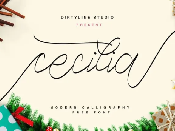 Cecilia Script Free font