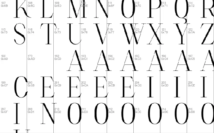 Type Monster font