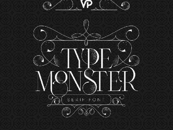 Type Monster font