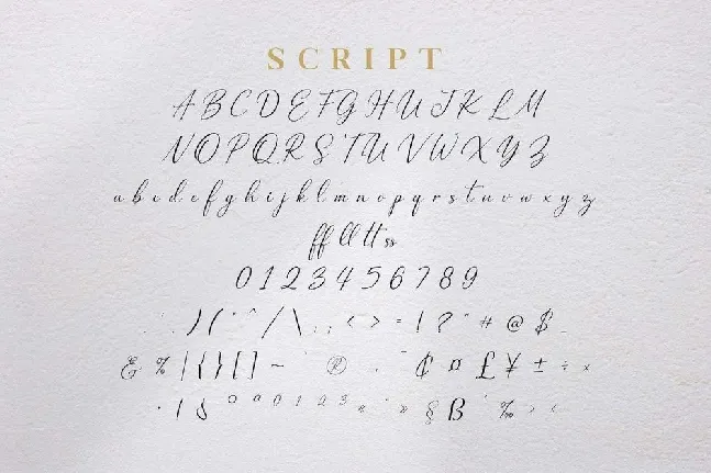 Midnight Glamour font