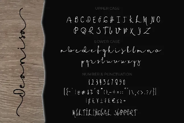 Deanisa font