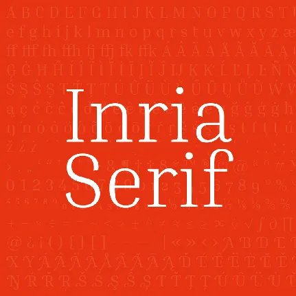 Inria Serif font