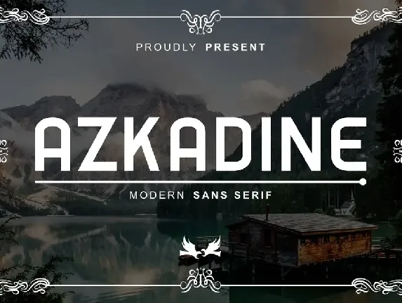 Azkadine font