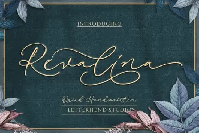 Revalina Handwritten font