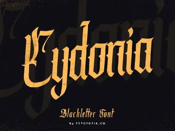 Cydonia Blackletter font