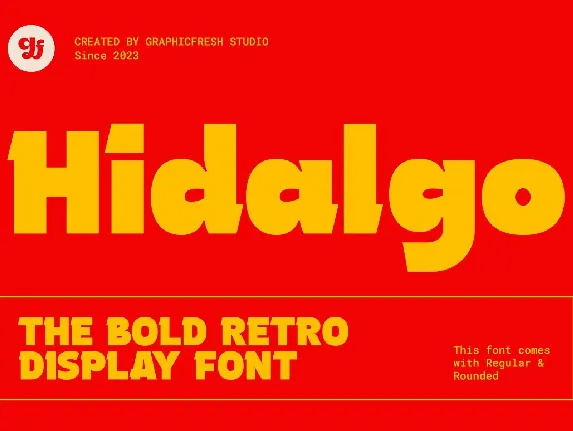 Hidalgo font