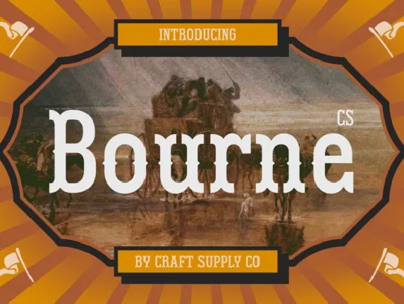 CS Bourne font