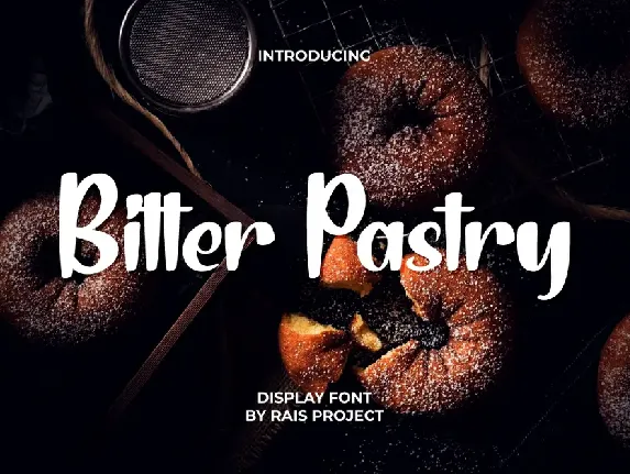 Bitter Pastry Demo font