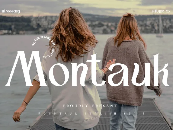 montauk font