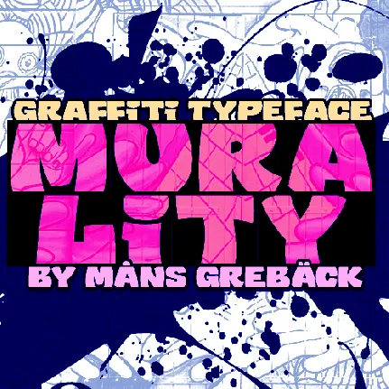 Murality PERSONAL USE ONLY font