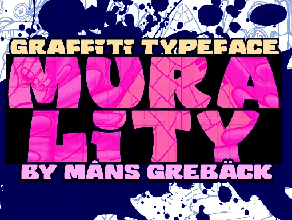 Murality PERSONAL USE ONLY font