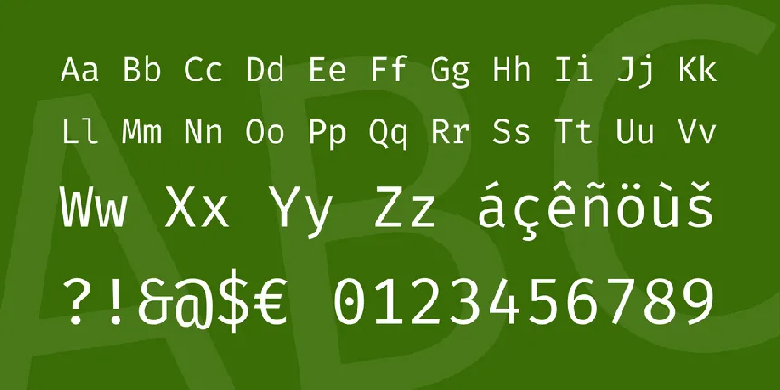 Fira Mono font