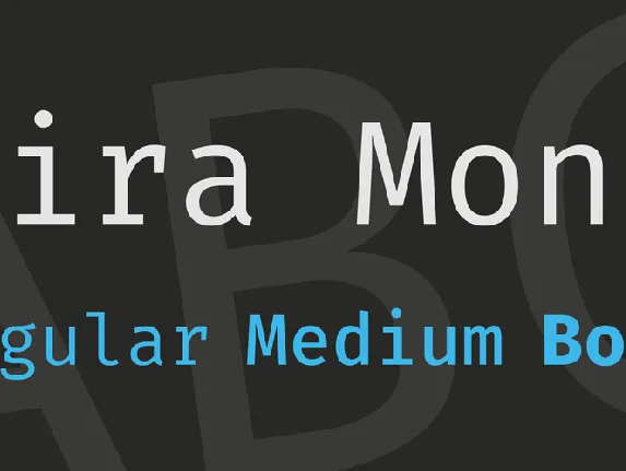 Fira Mono font