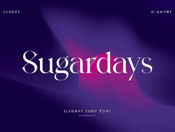 Sugardays font