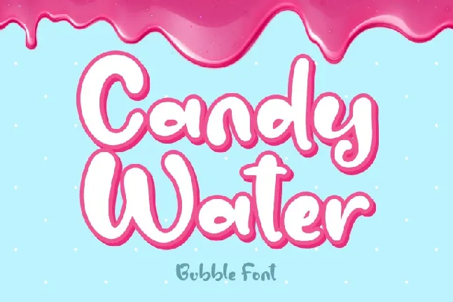 Candy Water font