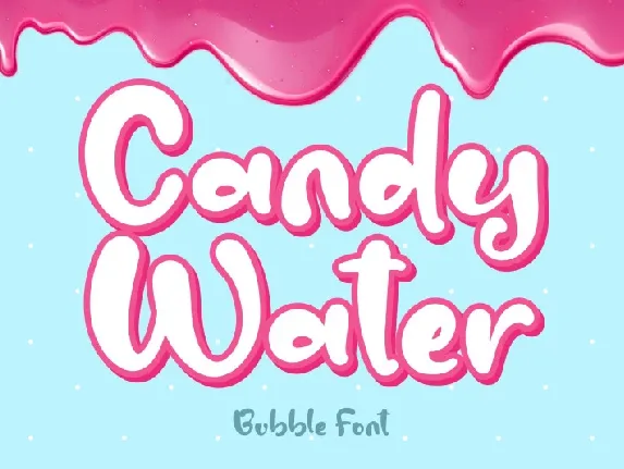 Candy Water font