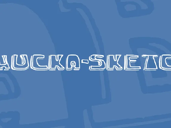 Chucka Sketch font