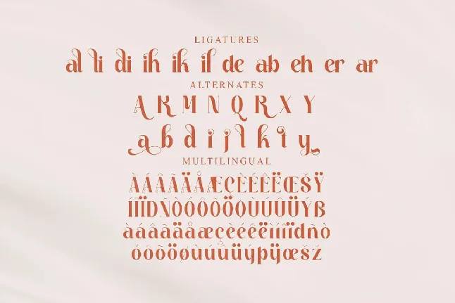 Rosalia font