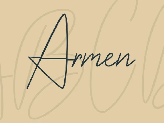 Armen font