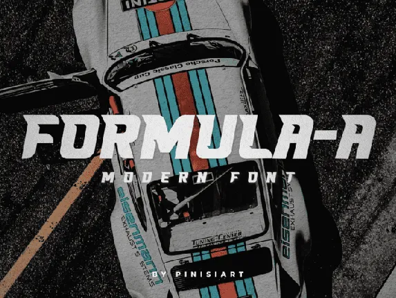 FORMULA-A font