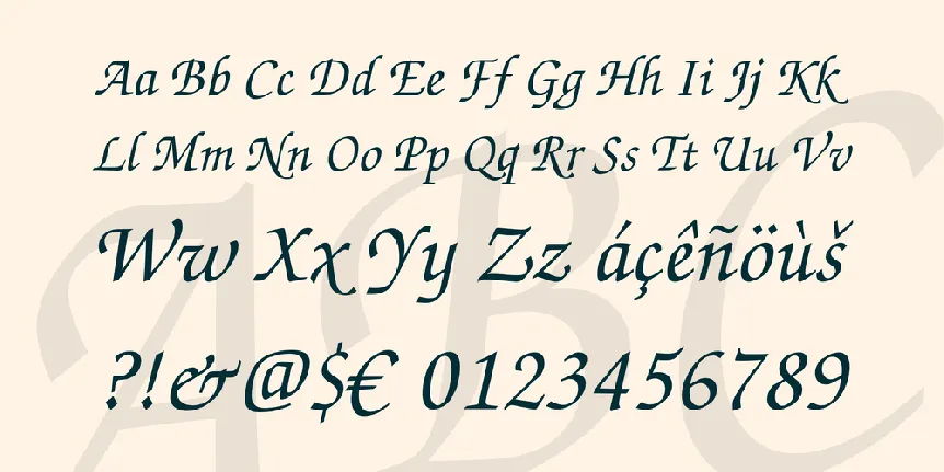 TeX Gyre Chorus font