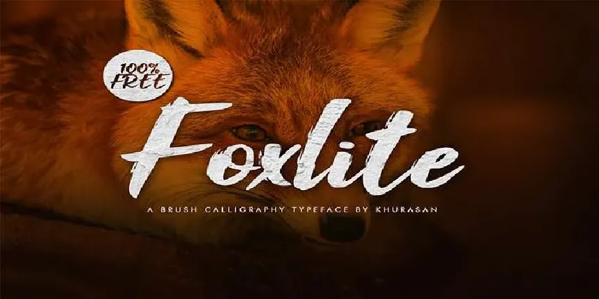 Foxlite Script font