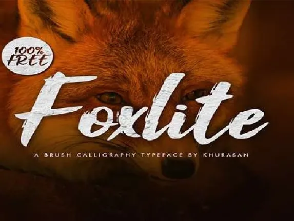 Foxlite Script font