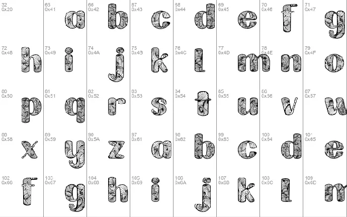 Labrint font