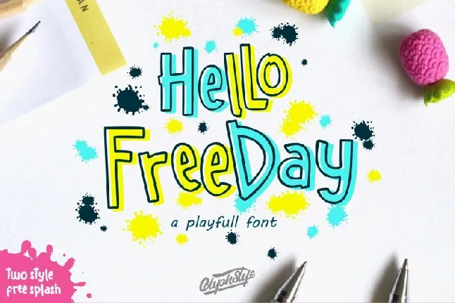 Hello Freeday font