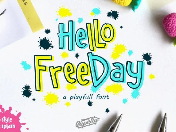 Hello Freeday font