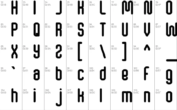 Gresmako font