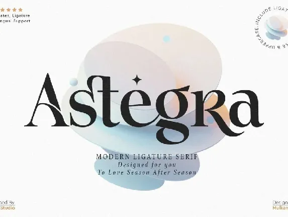 Astegra font