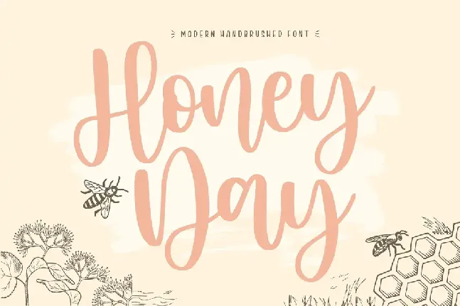 Honeyday font