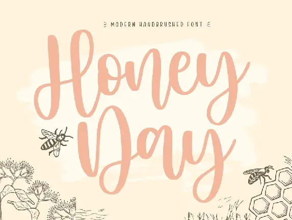 Honeyday font