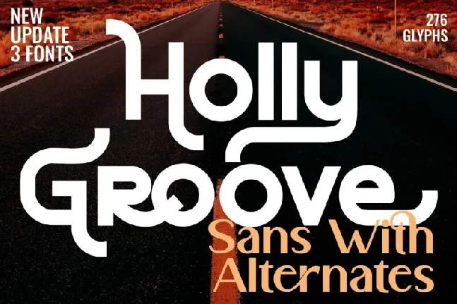 Holly Groove font