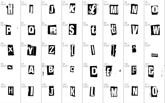 Postinkantaja Job font