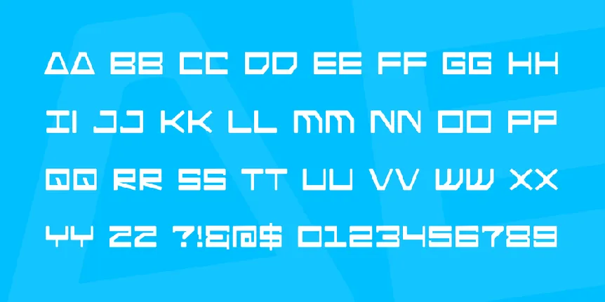 Android Nation font