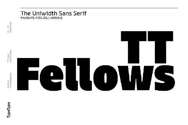 TT Fellows Family font