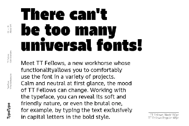 TT Fellows Family font