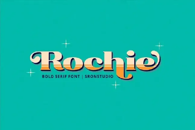 Rochie Serif font