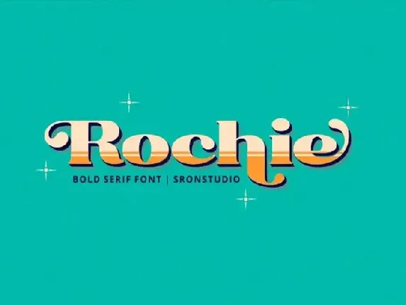 Rochie Serif font