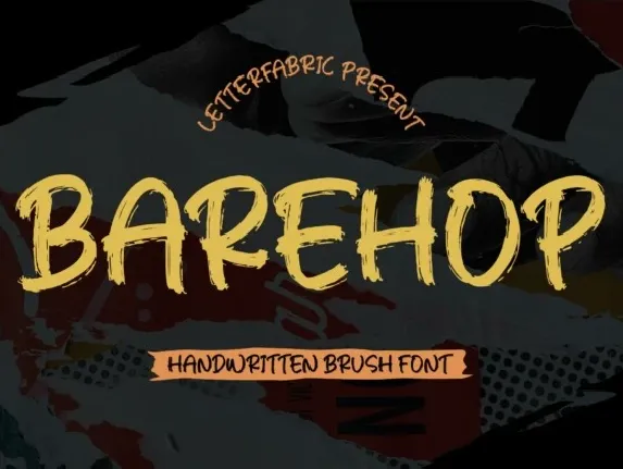 Barehop font