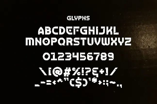 Dekenate 77 font