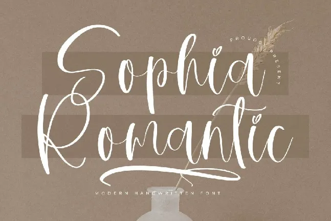 Sophia Romantic DEMO VERSION font