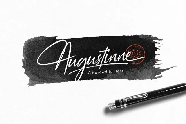 Augustinne Handwritten font