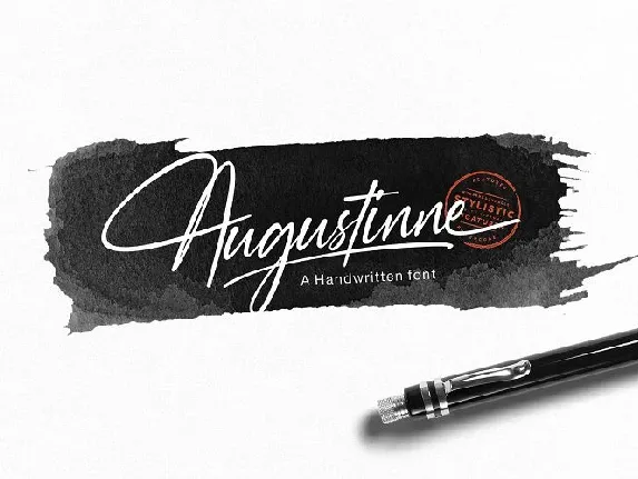 Augustinne Handwritten font